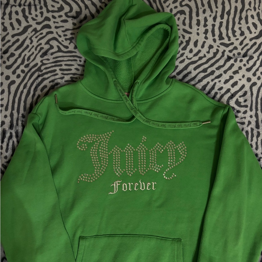 Juicy Couture Vibrant Green Men's Hoodie